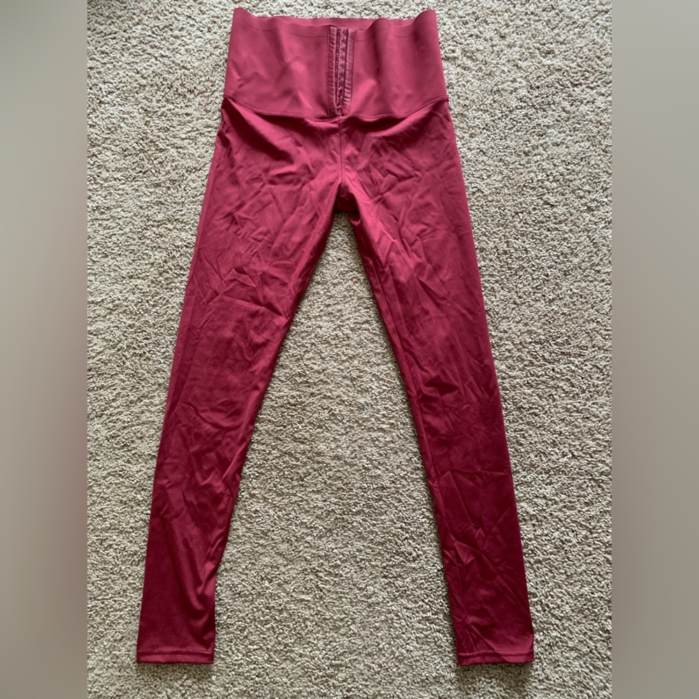 Red leggings, size large, good condition
